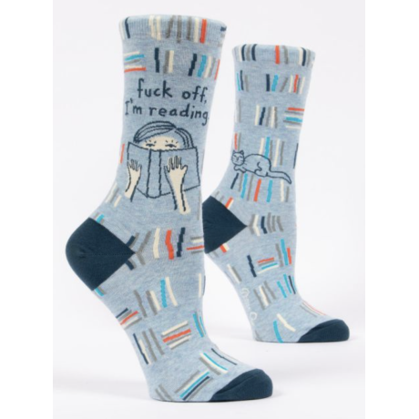 FUCK OFF, I'M READING