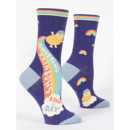 Naiste sokid SHITTING RAINBOWS KIND OF DAY